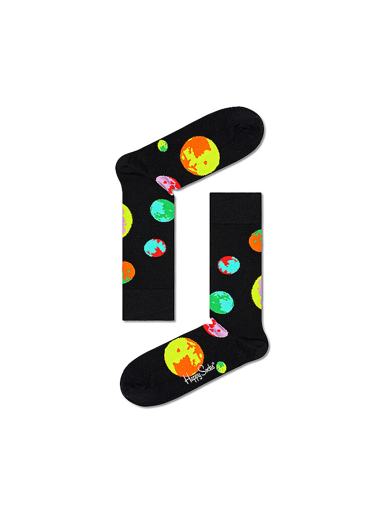 HAPPY SOCKS Damen Socken MOONSHADOW 36-40 black / multi schwarz